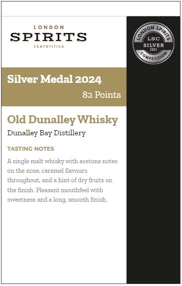 Dunalley Bay Distillery Shelf Talker